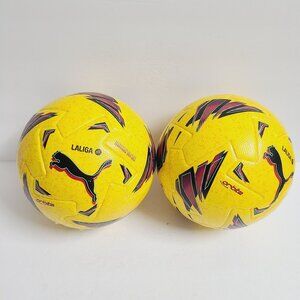 NEW Puma Orbita Laliga 1 Fifa Quality Pro Soccer Balls Set Of 2 084106-02 Size 5
